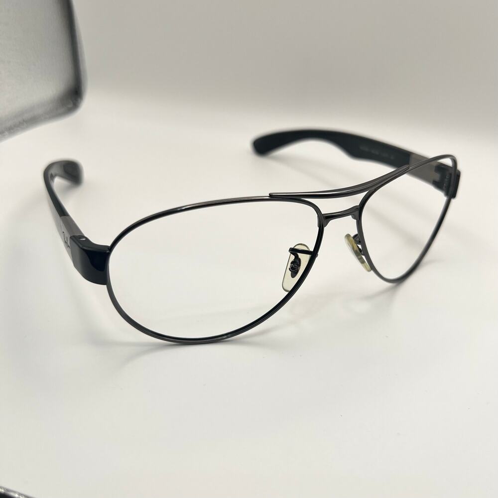 Ray-Ban RB3509 004/9A Sunglasses Frames Only Gunmetal Black 63-15 Italy